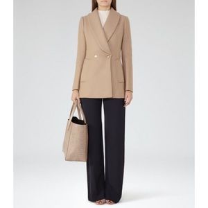 Reiss winter coat in tan